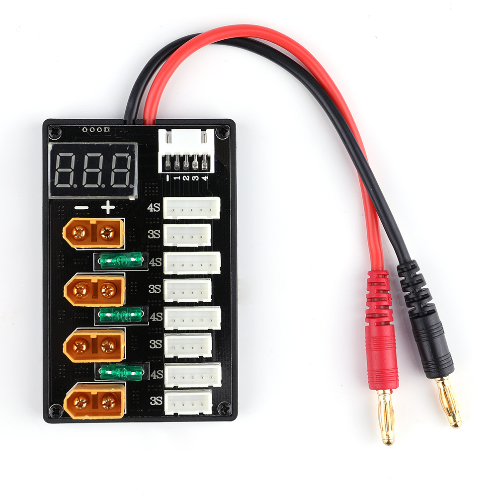 Drone Battery Parallel Board - XT60 Cắm 3S 4S Lipo Pin