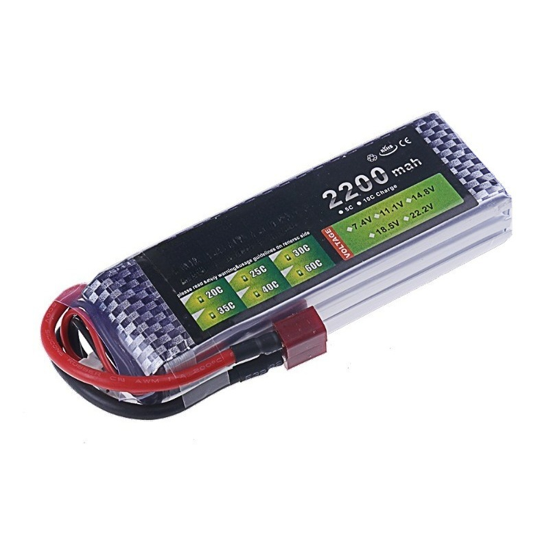 New 3S 30C 11.1V 2200mAh Li-po - đánh giá và giá Drone Battery 3S