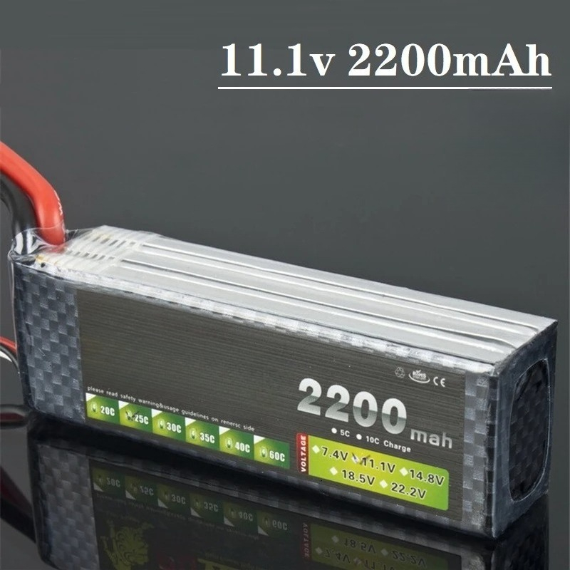 New 3S 30C 11.1V 2200mAh Li-po - đánh giá và giá Drone Battery 3S