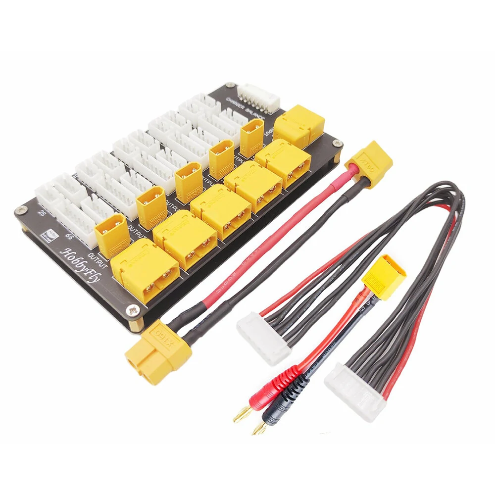 T60 XT30 Lipo Battery Parallel - đánh giá và giá Drone Battery 6S
