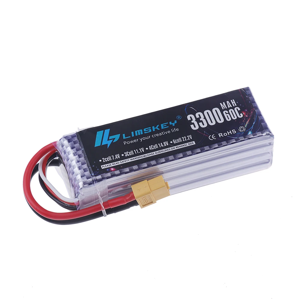 4S LiPo Battery 14.8V 3300mAh  - đánh giá và giá Drone Battery 4S