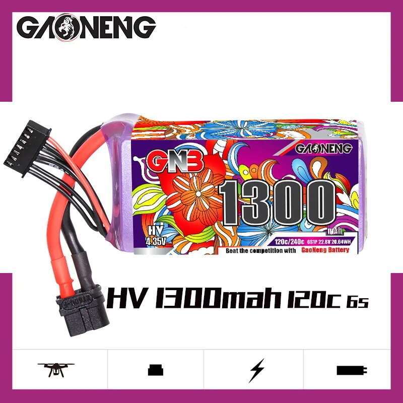 2Pcs GNB 6S Lipo Battery 22.8V - đánh giá và giá Drone Battery 6S
