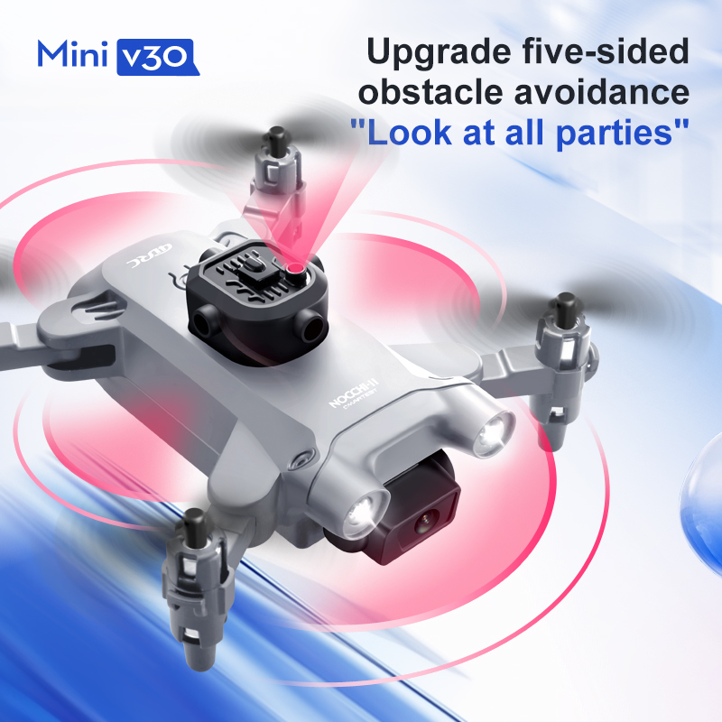 Mini V30 WiFi FPV Drone With 4 - đánh giá và giá Drone Battery Case