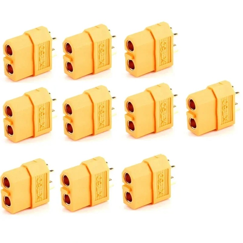 XT60 Bullet Connectors Male Fe - đánh giá và giá Drone Battery Connector