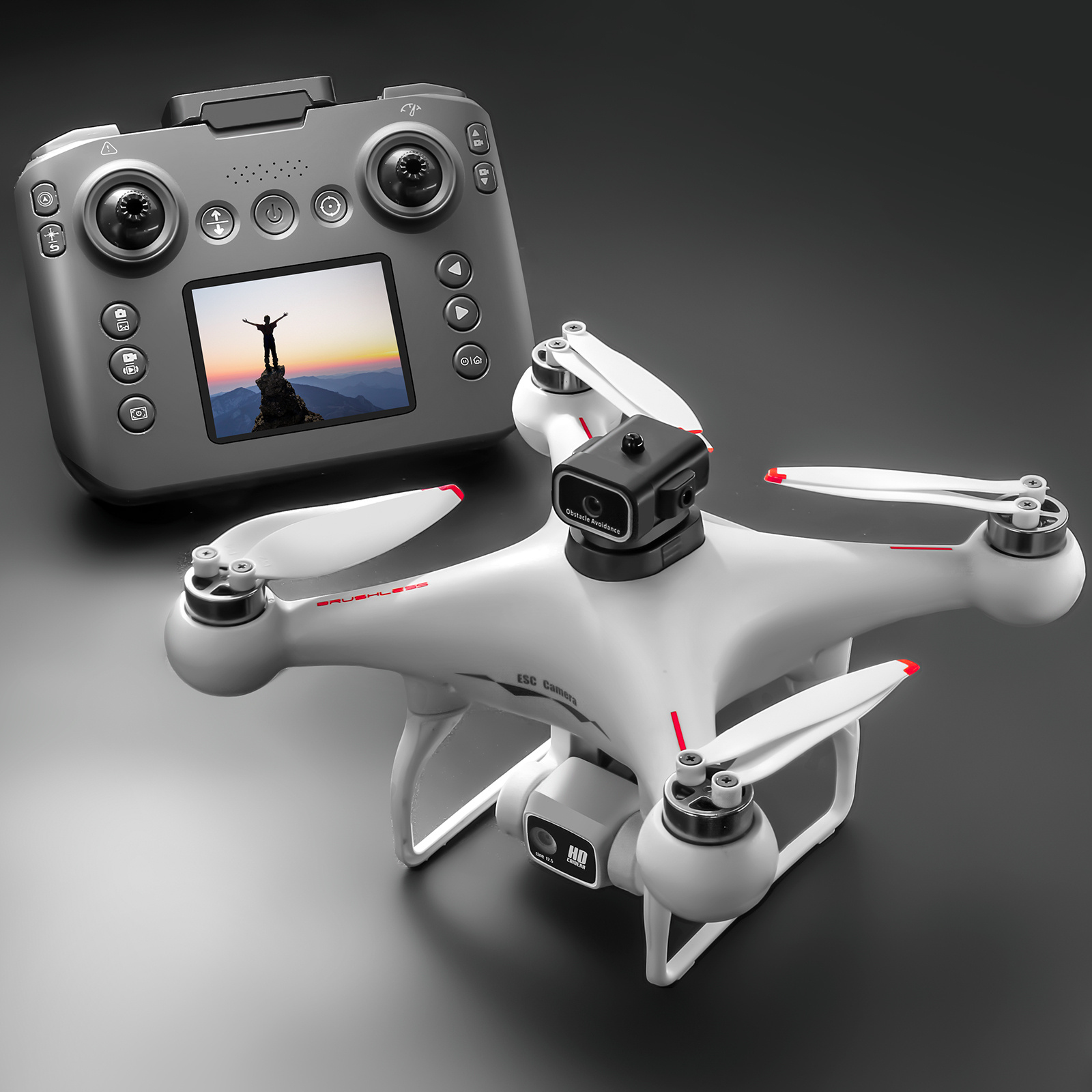 ZNLYRION S116 RC Drone Brushle - đánh giá và giá Drone Battery Case