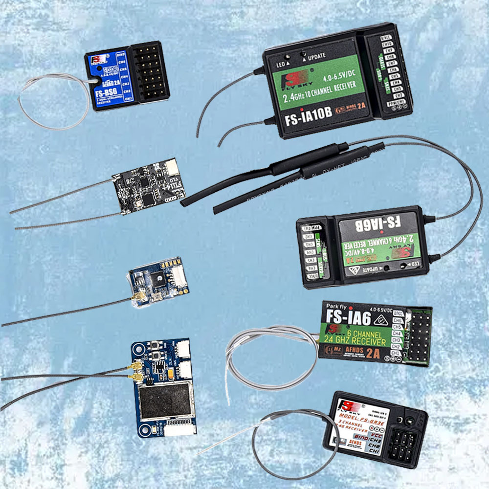 Flysky RC Receiver FS-IA6 IA6B - đánh giá và giá Drone Battery Lipo