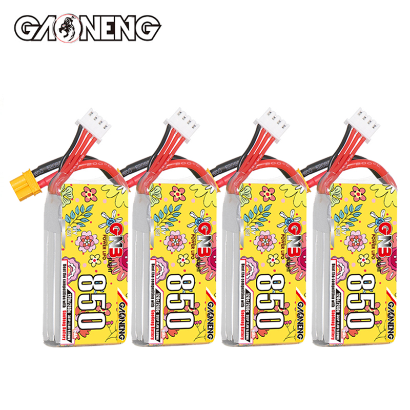 Upgraded GNB 4S 15.2V 850mAh L - đánh giá và giá Drone Battery 4S