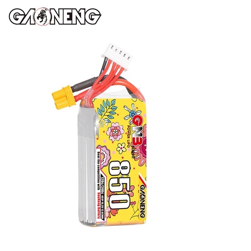 Upgraded GNB 4S 15.2V 850mAh L - đánh giá và giá Drone Battery 4S