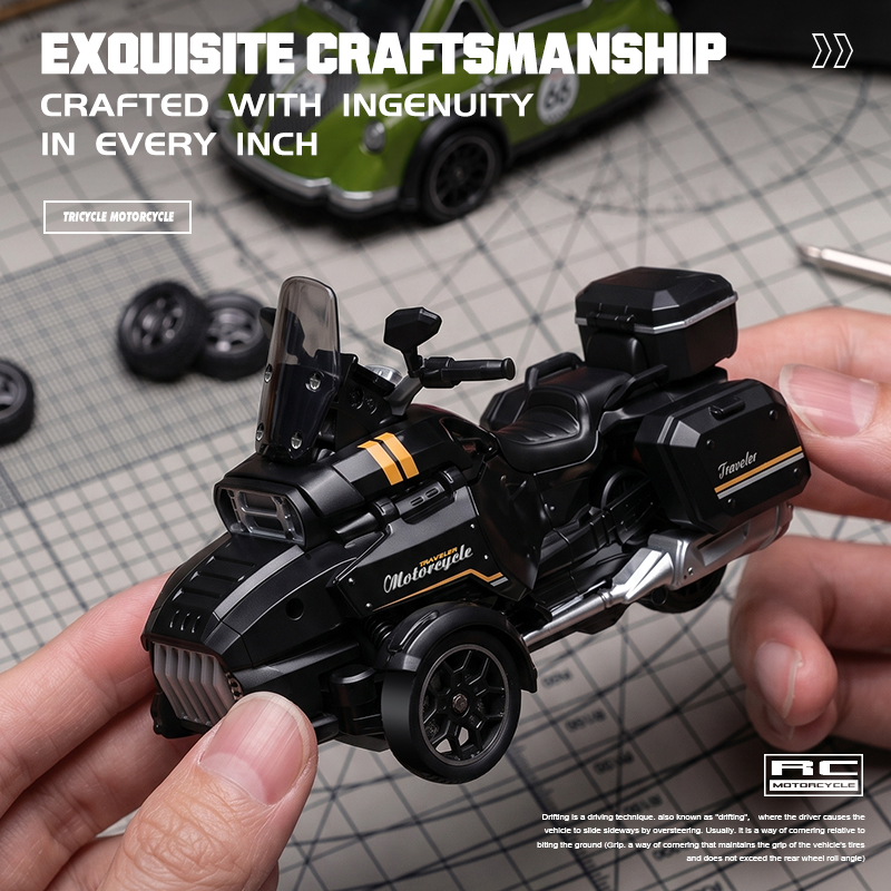 1:43 RC Drift Three-Wheeled Mo - đánh giá và giá Drone Battery Alarm