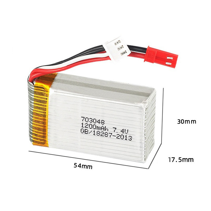 Pin Lipo 2S 7.4 V 1200MAh 7030 - đánh giá và giá Drone Battery Connector