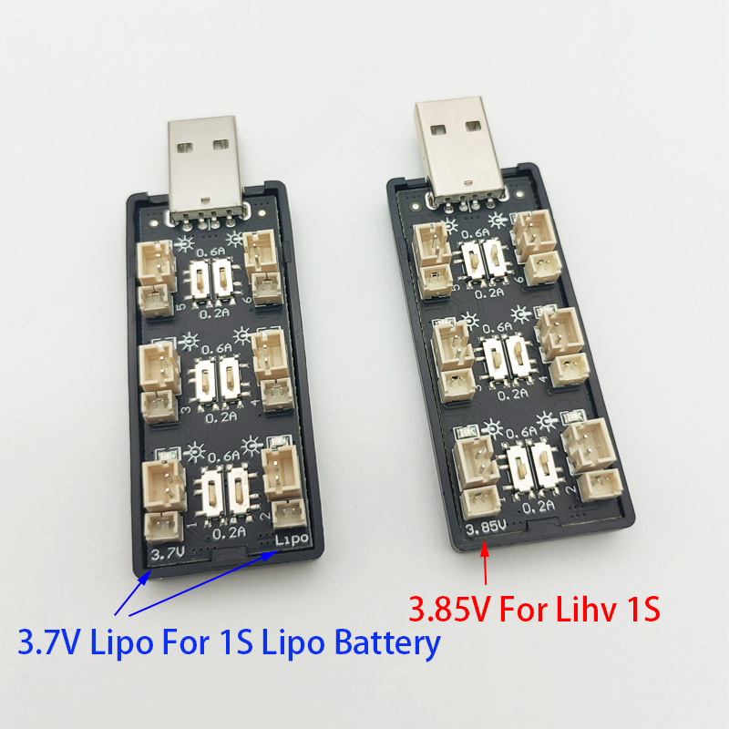 6CH USB 1S LiPo/LiHv 3.7V/4.2V - đánh giá và giá Drone Battery Balance Charger