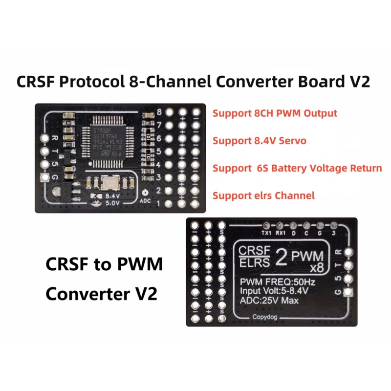 TBS Crossfire ELRS to PWM Conv - đánh giá và giá Tbs Fpv Crossfire