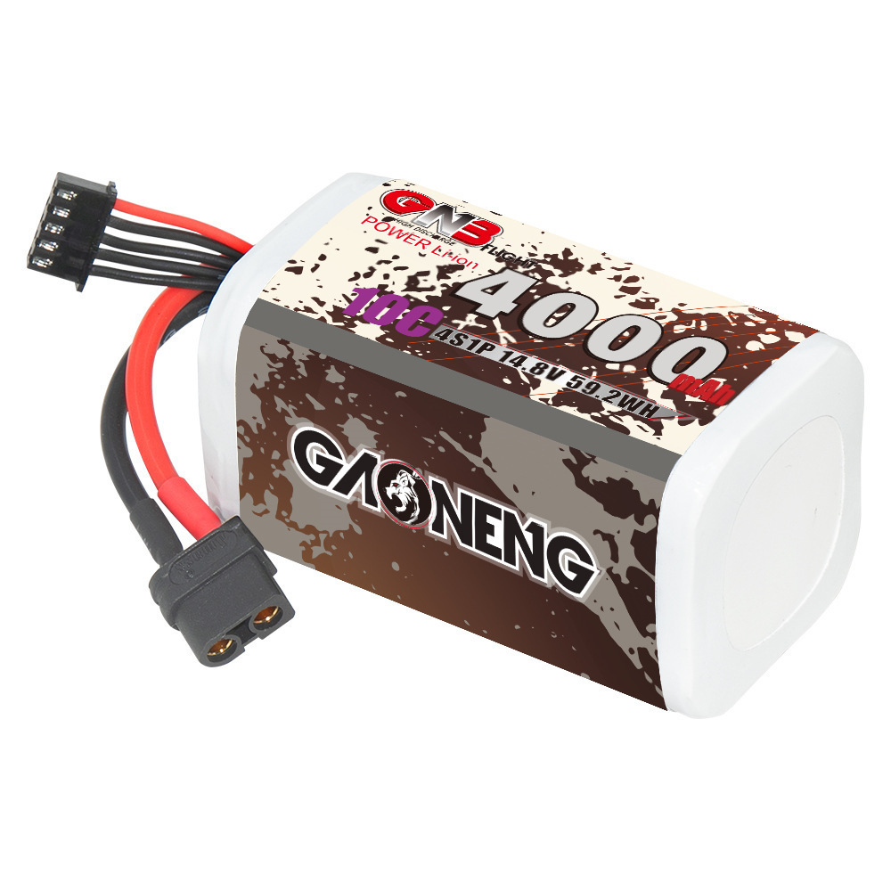 GNB 4000mAh 4S 14.8V 10C 20C W - đánh giá và giá Drone Battery 4S