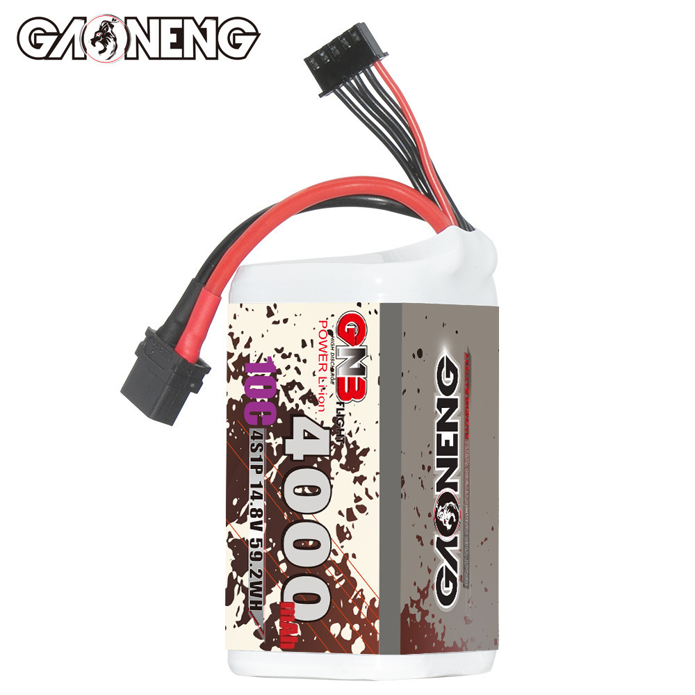GNB 4000mAh 4S 14.8V 10C 20C W - đánh giá và giá Drone Battery 4S