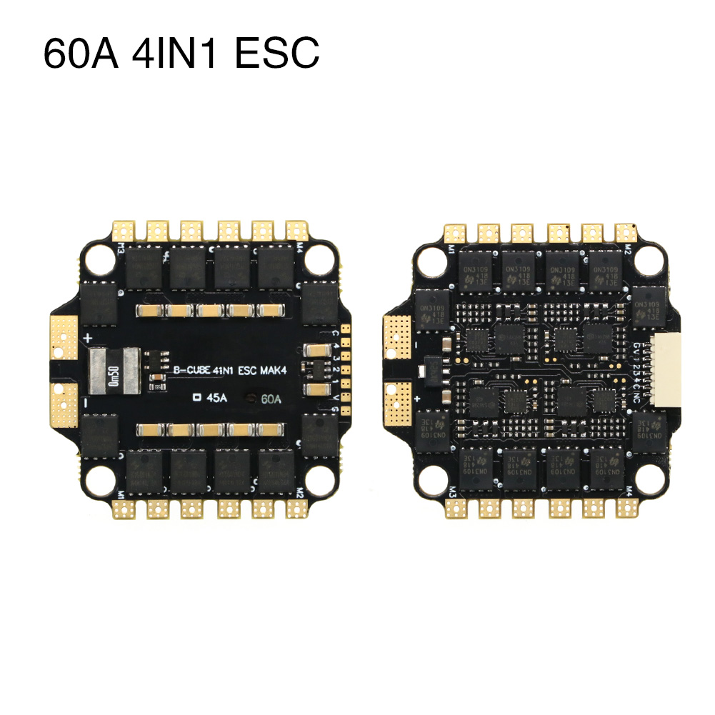 UAngel 4IN1 45A 60A ESC BLHELI - đánh giá và giá Drone Battery 6S