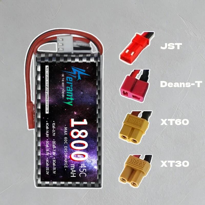 TERANTY 2S 3S 4S 1800mAh Lipo  - đánh giá và giá Drone Battery 4S