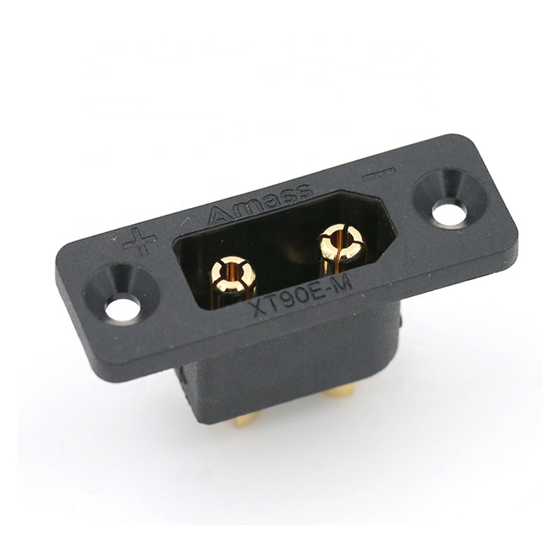 30PCSAmass Black XT90E-M Panel - đánh giá và giá Drone Battery Connector