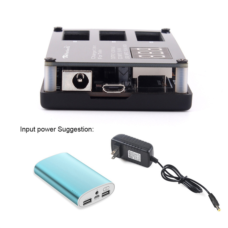 Ban Đầu DJI Tello Pin + Máy Ba - đánh giá và giá Drone Battery Balance Charger