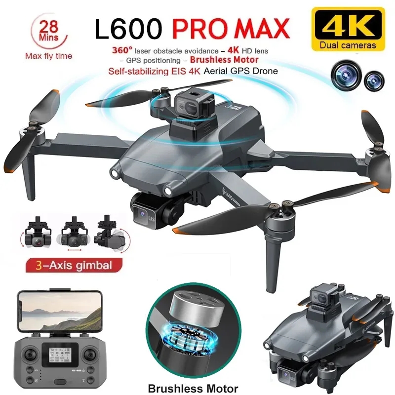 L600 PRO MAX GPS Drone Profess - đánh giá và giá Drone Battery Case