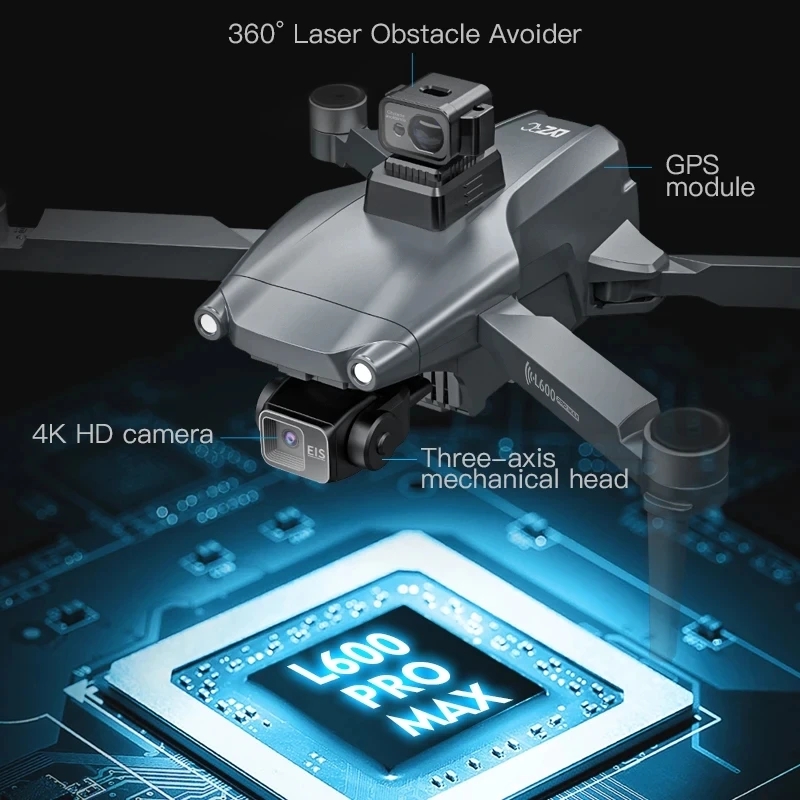 L600 PRO MAX GPS Drone Profess - đánh giá và giá Drone Battery Case