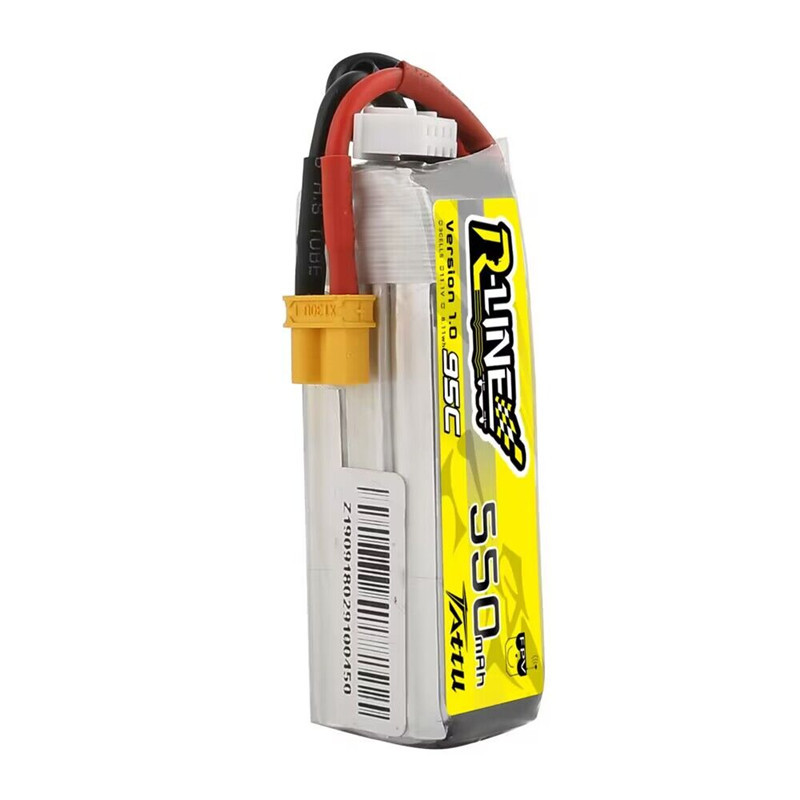 Upgrade TATTU R-LINE 1.0 550mA - đánh giá và giá Drone Battery 3S