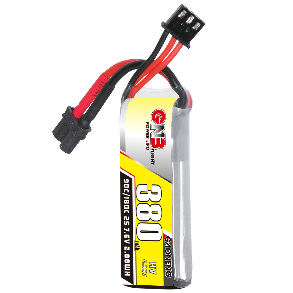 GNB 2S 7.6V 380mAh 90C/180C Li - đánh giá và giá Drone Battery Lipo