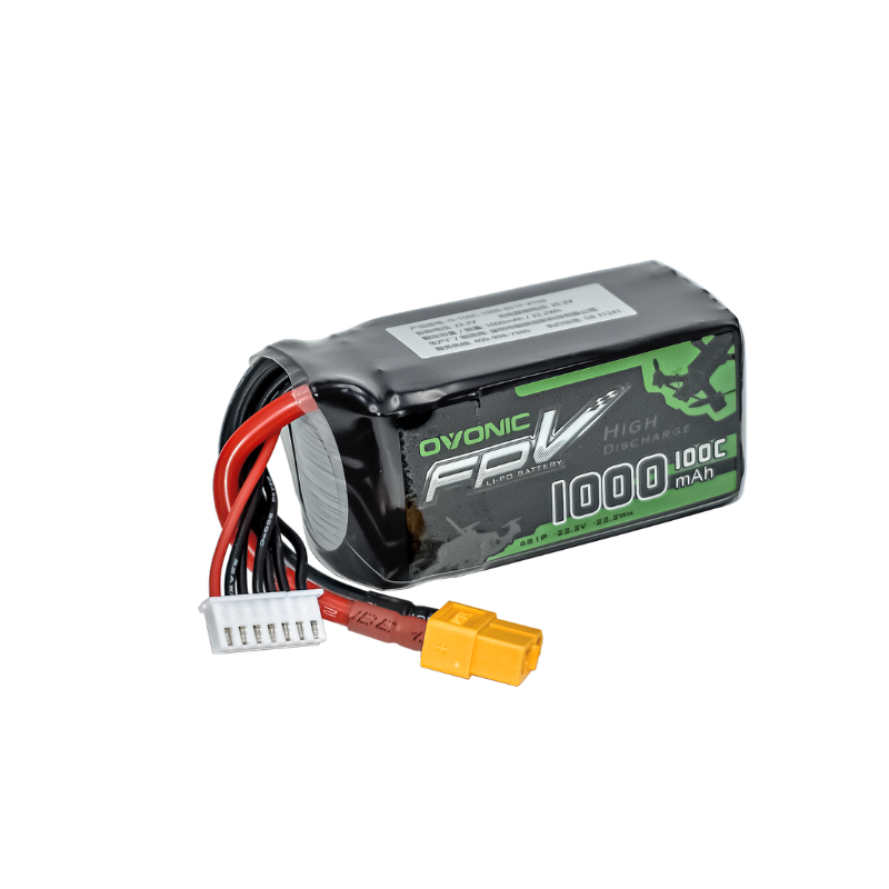 2Pcs OVONIC 1000mAh 100C 22.2V - đánh giá và giá Drone Battery 6S
