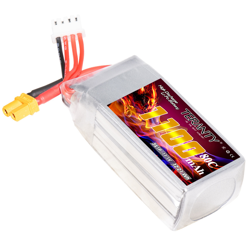 TERANTY 3S 11.1V 1100mAh 80C/1 - đánh giá và giá Drone Battery 3S