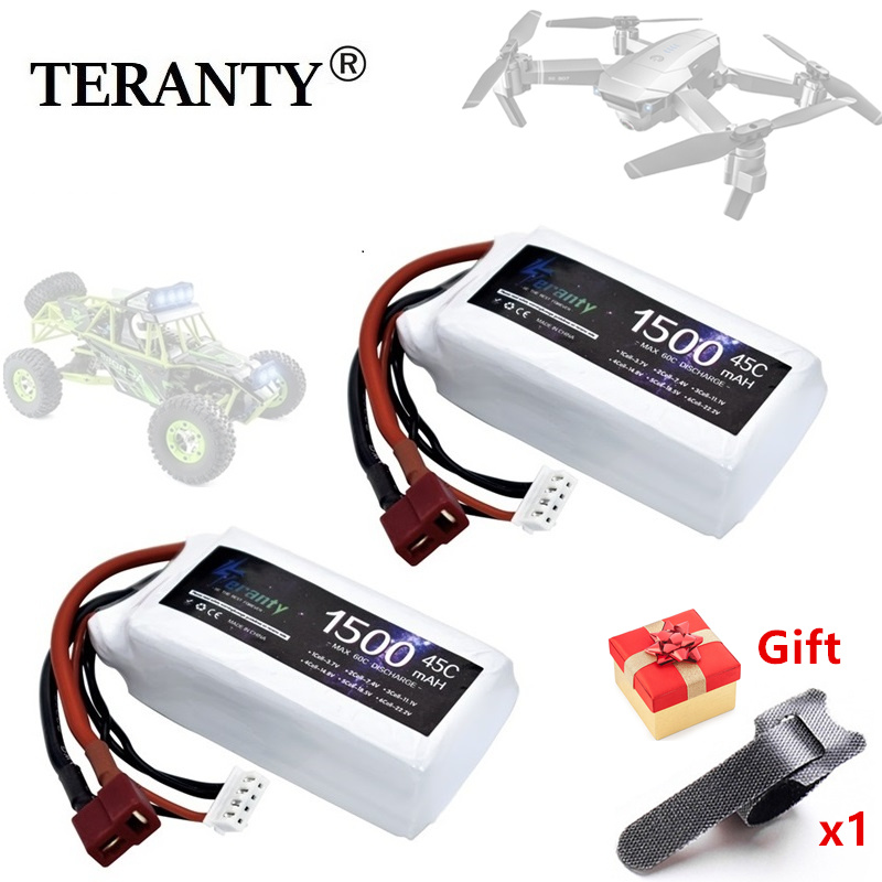 TERANTY 3s 45C 11.1V 1500mah L - đánh giá và giá Drone Battery 3S