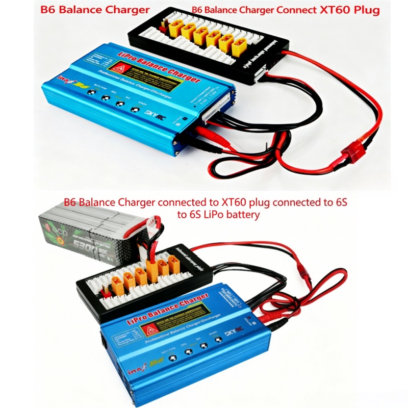6 in 1 XT60 Parallel Charging  - đánh giá và giá Drone Battery Parallel Board