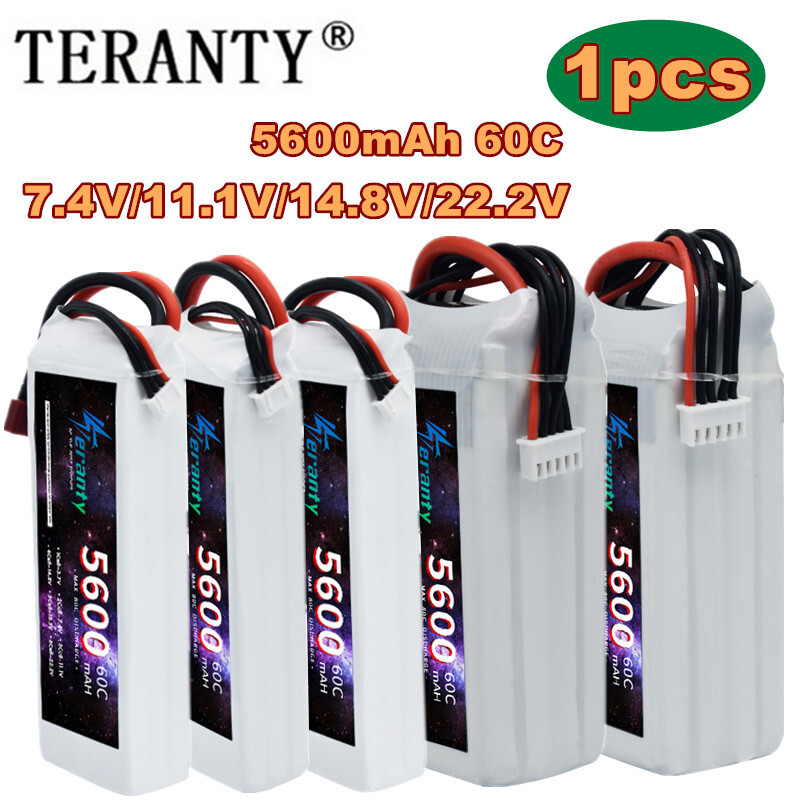 TERANTY 5600MAH 60C 2S 3S 4S 6 - đánh giá và giá Drone Battery 6S