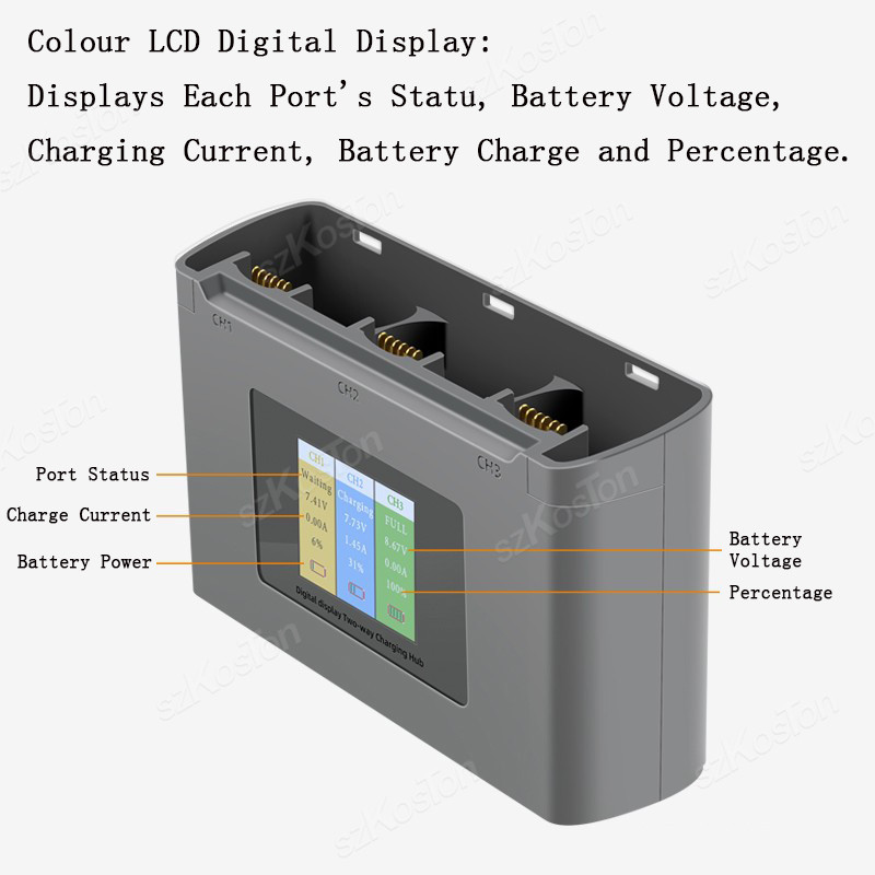 For DJI Mavic Mini 2/SE Mini 4 - đánh giá và giá Drone Battery Balance Charger