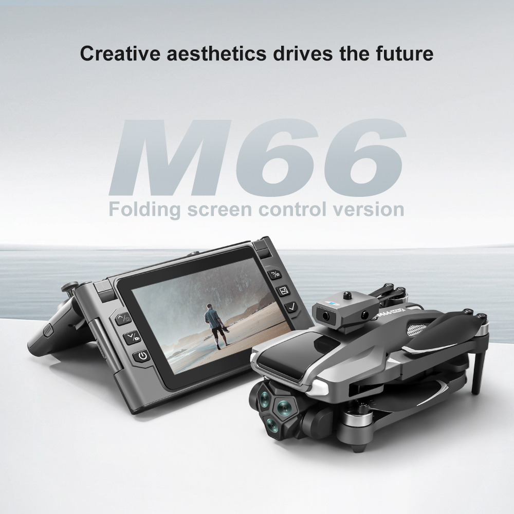 Foldable M66 RC Drone with 4.5 - đánh giá và giá Drone Battery Case