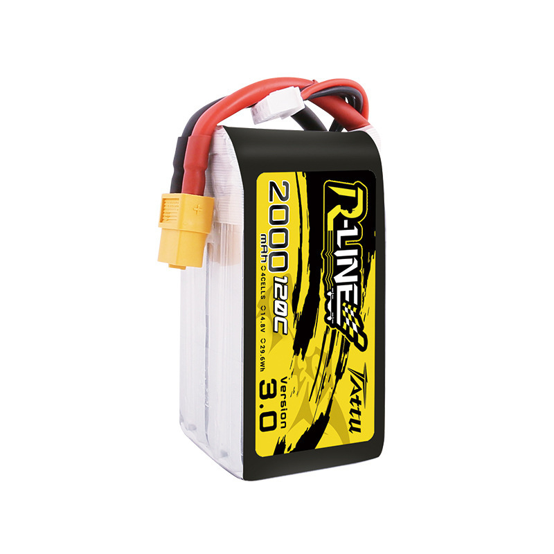 HOT TATTU R-LINE 3.0 120C 2000 - đánh giá và giá Drone Battery 4S