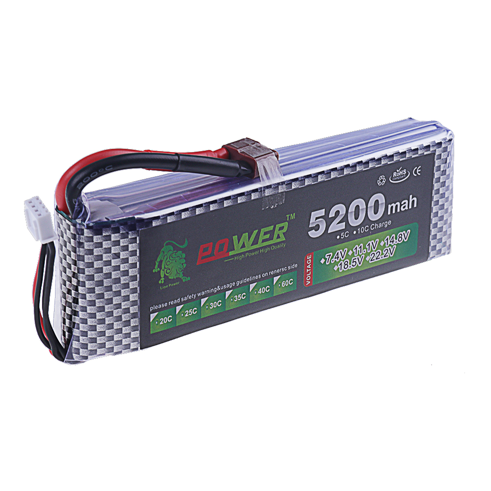 3S Lipo Battery 11.1V 5200mah  - đánh giá và giá Drone Battery 3S