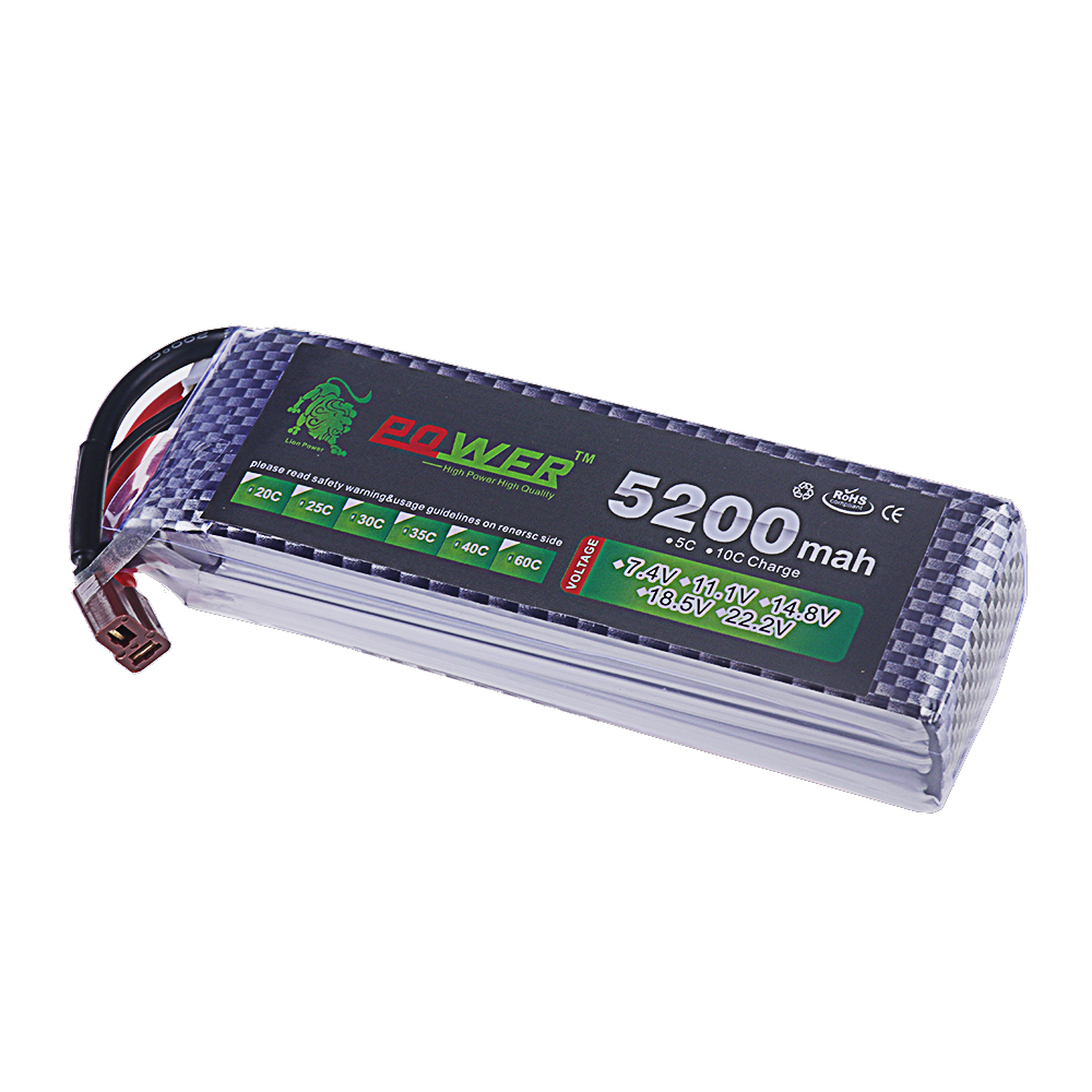 3S Lipo Battery 11.1V 5200mah  - đánh giá và giá Drone Battery 3S