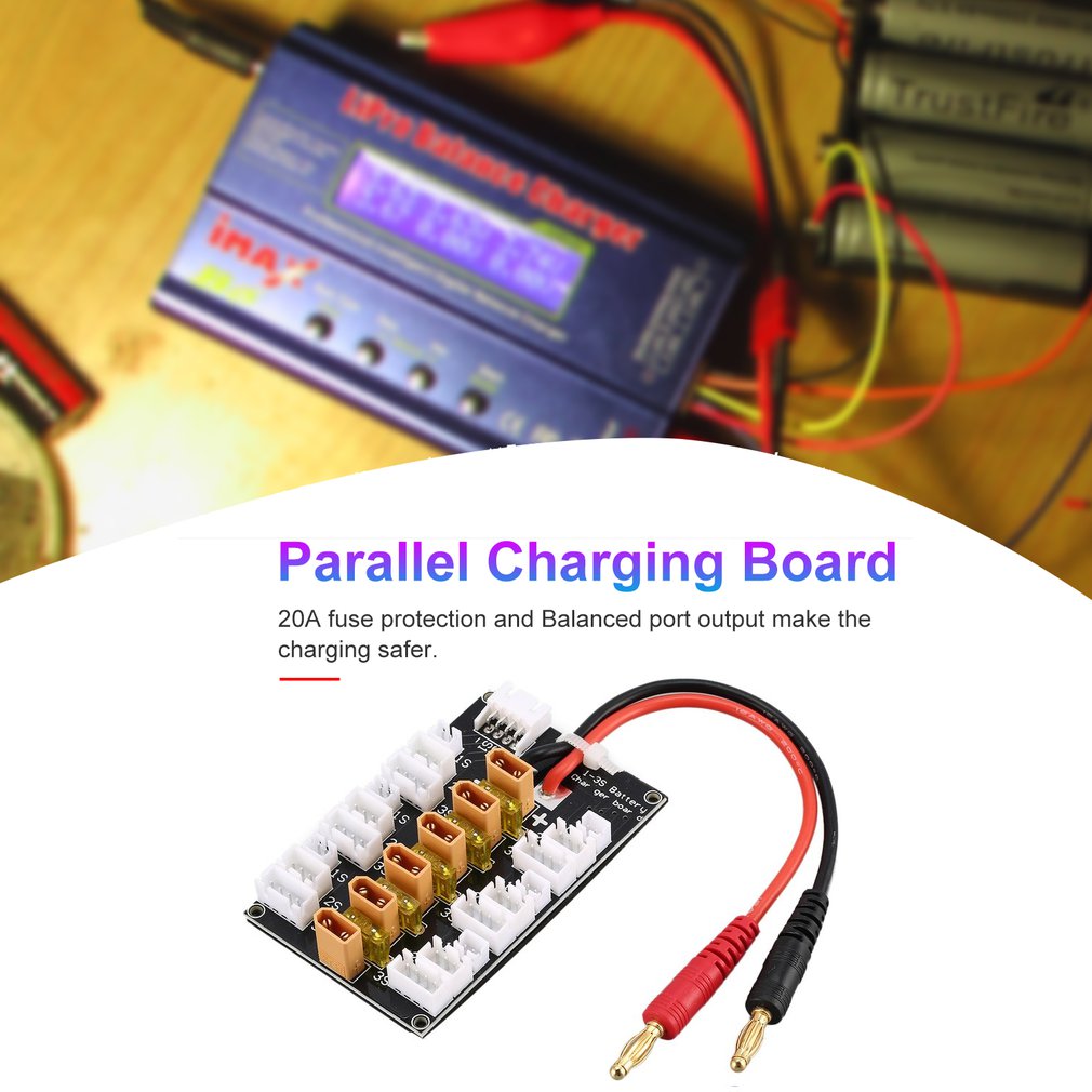 1S-3S 20A XT30 Plug Lipo Batte - đánh giá và giá Drone Battery Parallel Board