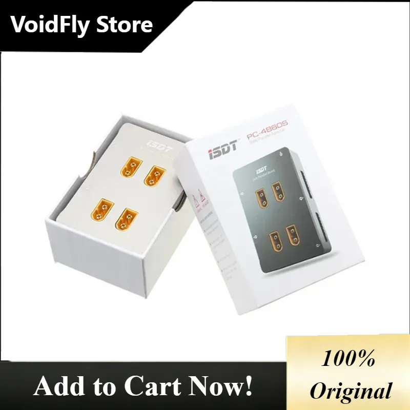 VoidFly ISDT PC-4860S 4CH 1-8S - đánh giá và giá Drone Battery Parallel Board